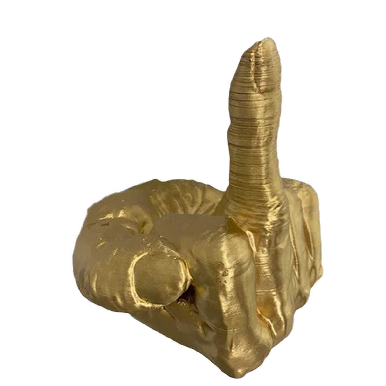 

Держатель туалетной бумаги в форме среднего пальца, напечатанный на 3D-принтере | Забавный настенный держатель для туалетной бумаги | Уникальный декор для ванной комнаты | Креативная подставка для рулонов салфеток One Size