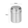 Multi-purpose Stainless Steel Seasoning Jar Salt Sugar Bottle Rotating Cover Spice Pepper Shaker Spice Jar Kitchen Gadgets 6