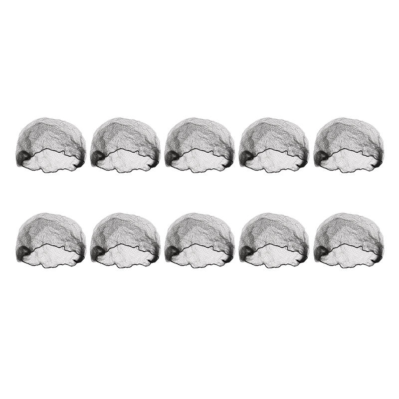 Women's Ultra Fine Invisible 10Pcs Hairnet Flight Attendants And Children Set Of Ten Hairwear Net Hair Bag Wigs Dance Sport