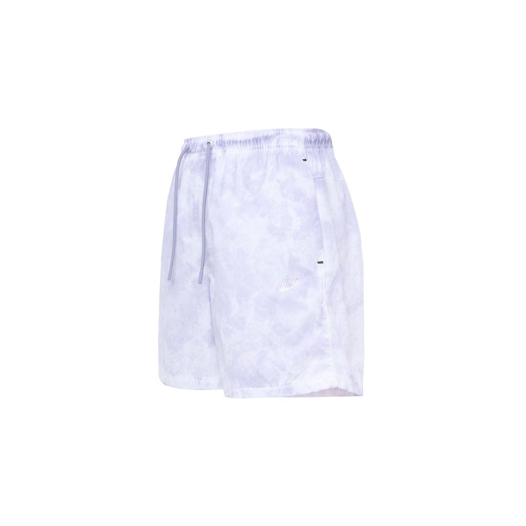 Nike Gradient Lace-Up Straight Leg Retro Mid-Waist Sports Shorts Men Bottoms Indigo-Mist DX0250-519