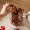 Plastic Airtights Coffee Bean Storage Jar With Easy Open Lid Leakproof Designs for Kitchen Organization