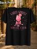 Sarti Spritz Social Club Good Taste Only Est 2025 Pink Cocktail With Bow Hearts And Stars In A Chic Unisex All Tshirt