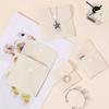 Foldable Mini Jewelry Display Bag Small Earrings Organizer Necklace Ring Packing Bag  Women