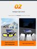 74-LED Outdoor Solar Sensor Light, Three-Head Rotatable, Waterproof for Wall, Road, Courtyard, Street Lighting