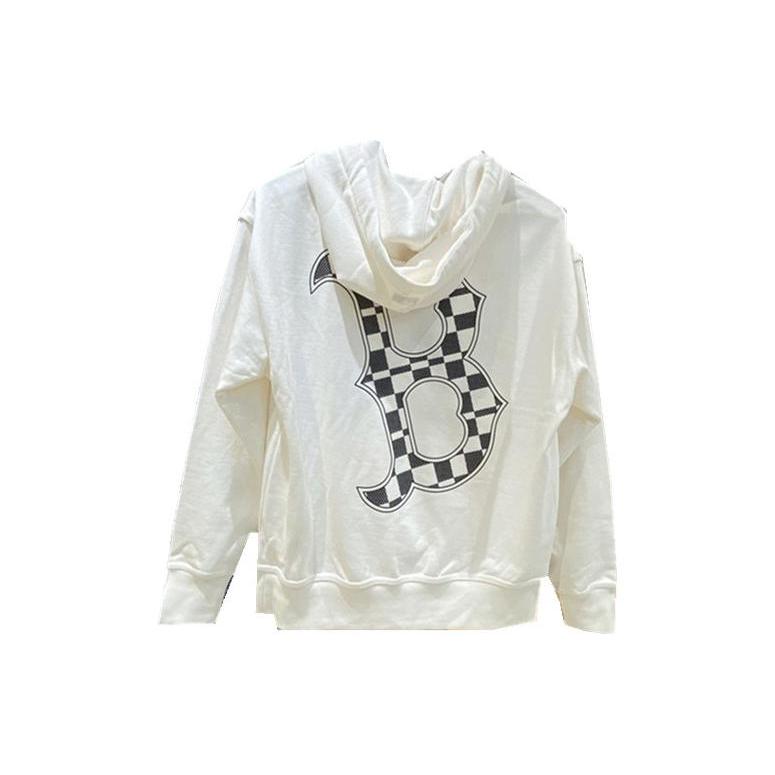 MLB Sweatshirts Unisex White Hooded Moderate Regular 3AHDO0134-43CRS XL