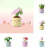 Toy Plush Short Mushroom Forest Plant Pot Lucky Grass Gift Girls Home Decoration