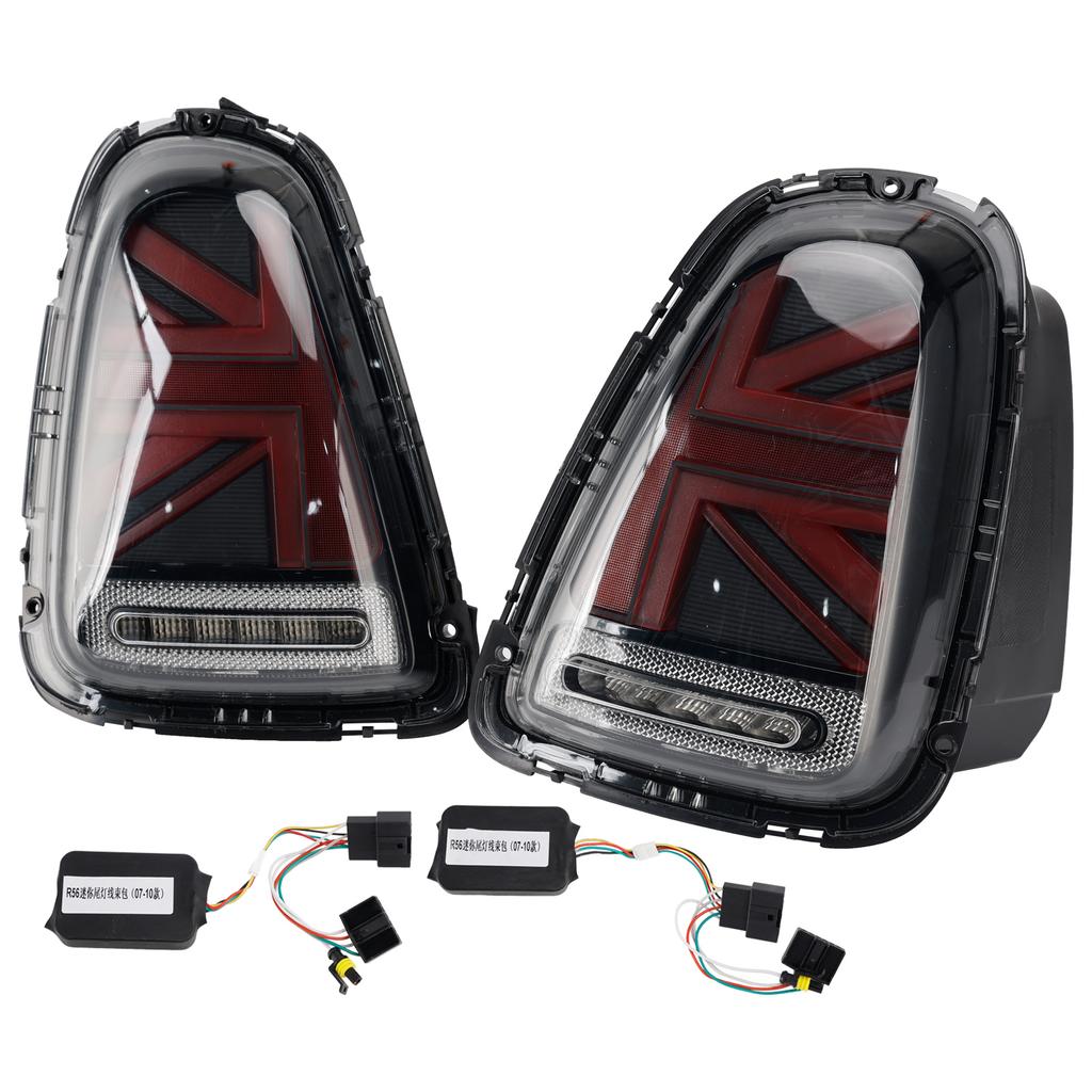 L&R Led Tail Lights Lamps For   Mini R56 R57 R58 R59 Cooper S 2007-2015 Smoked