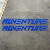 KTM Adventure Motorcycle Fuel Tank Modification Stickers - Personalized Decals