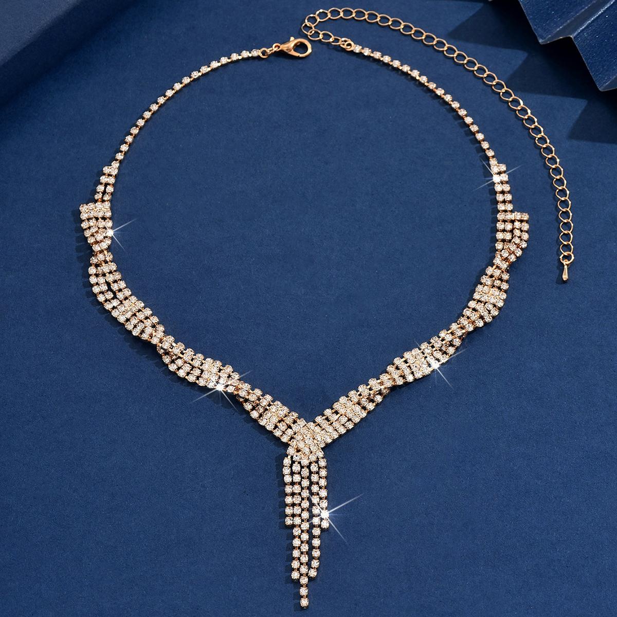 

1 шт. Модное трендовое женское ожерелье с подвеской-кисточкой, ювелирное изделие, подходит для свидания, вечеринки, фестиваля, подарок-2164