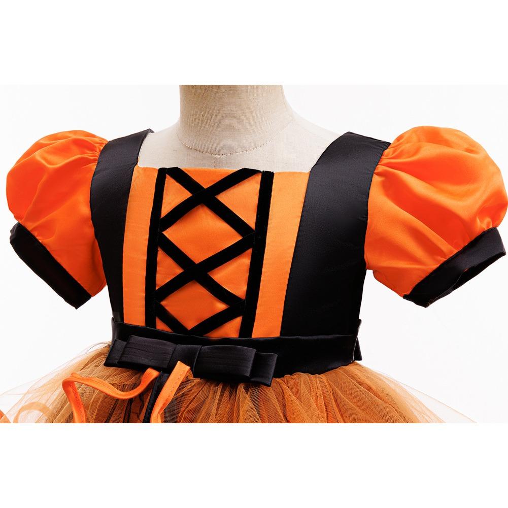 Children's Dresses Halloween Pom Pom Girls Princess Dresses Christmas Performance Dresses Dresses 636 Children's Princess Dresses Mesh Dresses