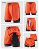 Pantaloncini Sportivi Unisex a Doppio Strato Anti-Esposizione per Corsa e Escursionismo