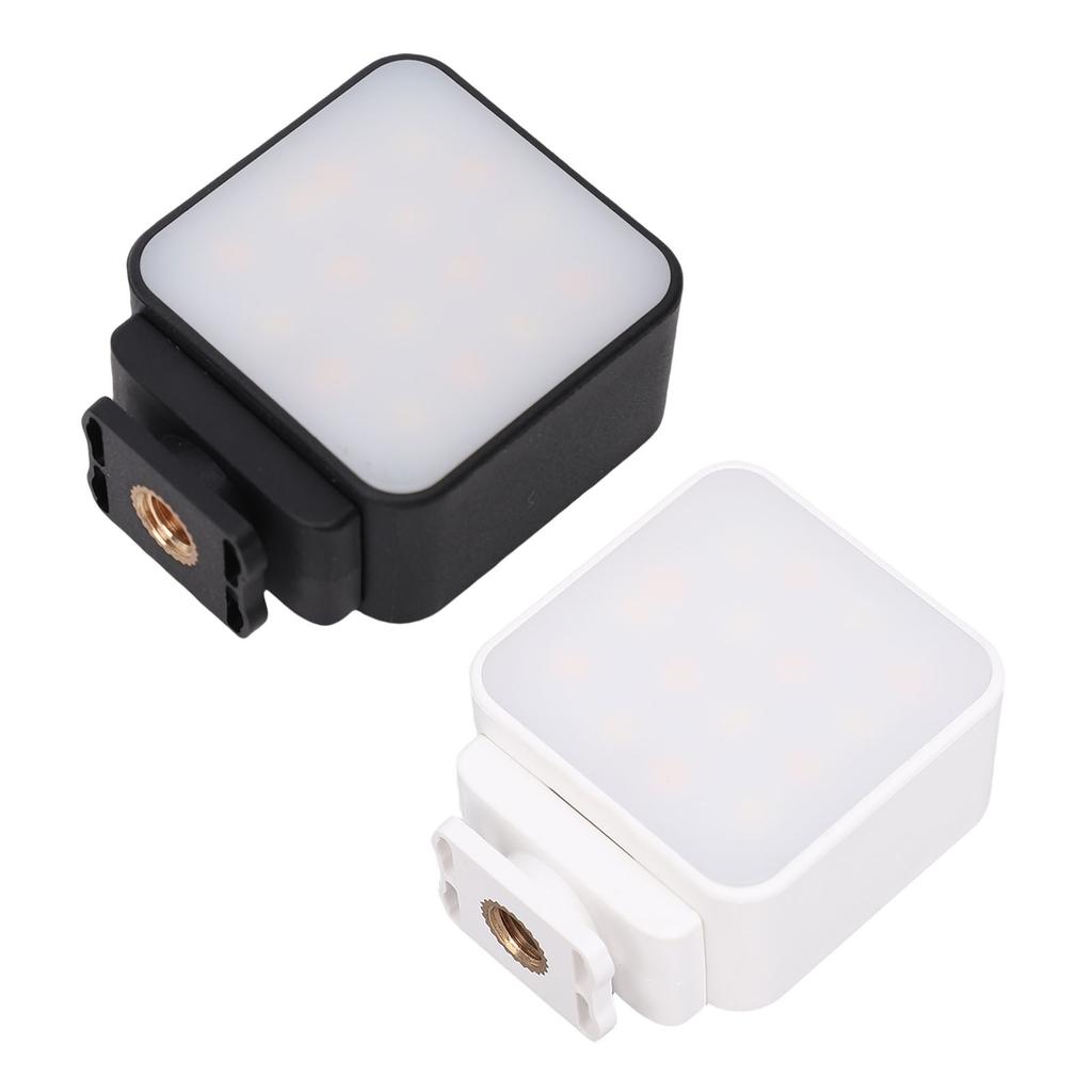 LED Video Light Fit for Pocket 3 Action Camera Fill Light Vlog Selfie Light with 16 LED Beads for Vi