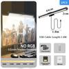 New Enhance Your Workspace with Customizable Adjustable Brightness RGB Dimmable LED Monitor Lights - Perfect Hanging Desk Lamps