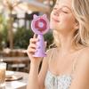 Handheld Fan Portable Rechargeable Personal Fan with Cute Design