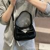 2025 New Bow Shoulder Bag Simple and Fashionable Women's Underarm Bag Versatile Casual Crescent Bag Handbag