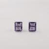 Natural Iolite Gemstone 925 Sterling Silver Designer Jewelry Handmade Earrings 0.4" For Women EE-179-13