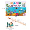 Marine Life Cognition Fish Games Fishing Toys Magnetic Fishing Toys  Kindergarten
