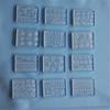 12 Pack Silicone Nail Art Molds Set Nail Art Silicone Molds Set Resin Leaves Moulds Plant Shape Small Crafting Molds