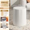 Trash can household new living room bathroom toilet kitchen press with lid large large capacity waste basket bucket