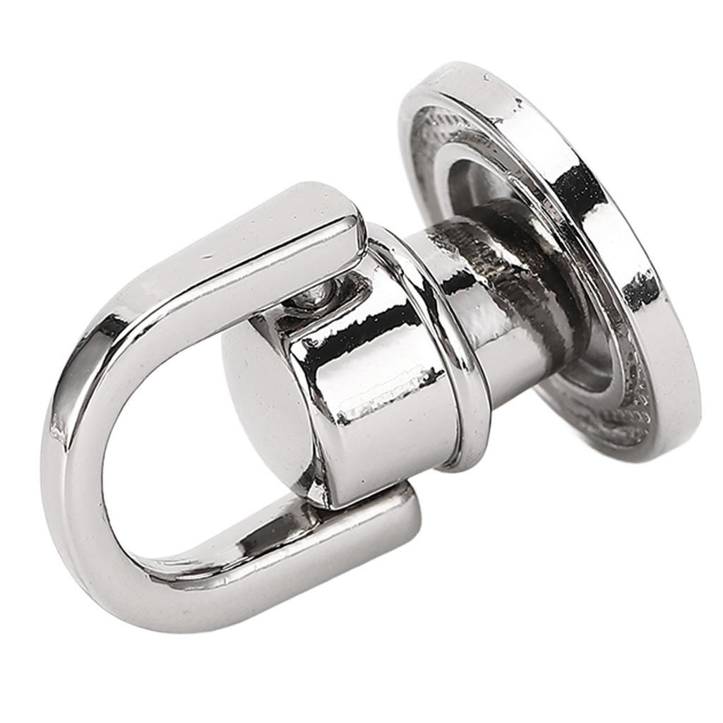 20 Pcs D   Rivet Zinc Alloy Iron   Hd Button Rotatable D   Stud Screw for Handbag Backpack Pet Collar