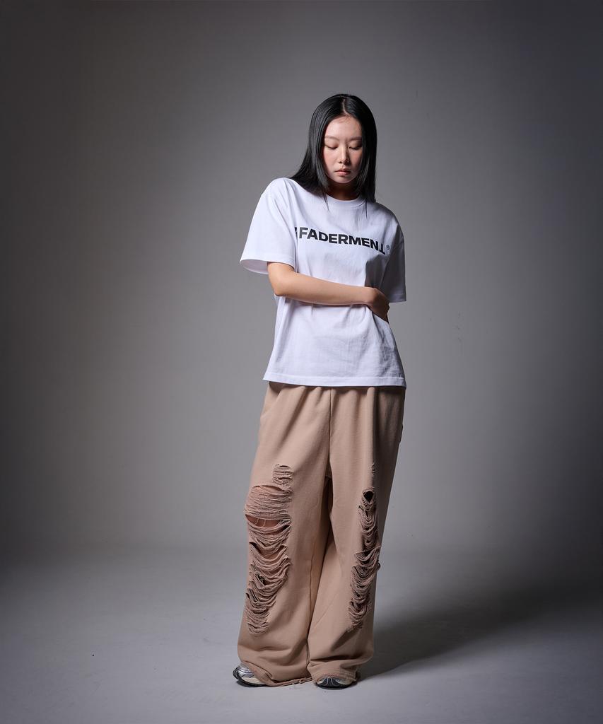 Pantaloni della tuta Peideomeonteu Class Danneggiati Graffiati (Grigio)