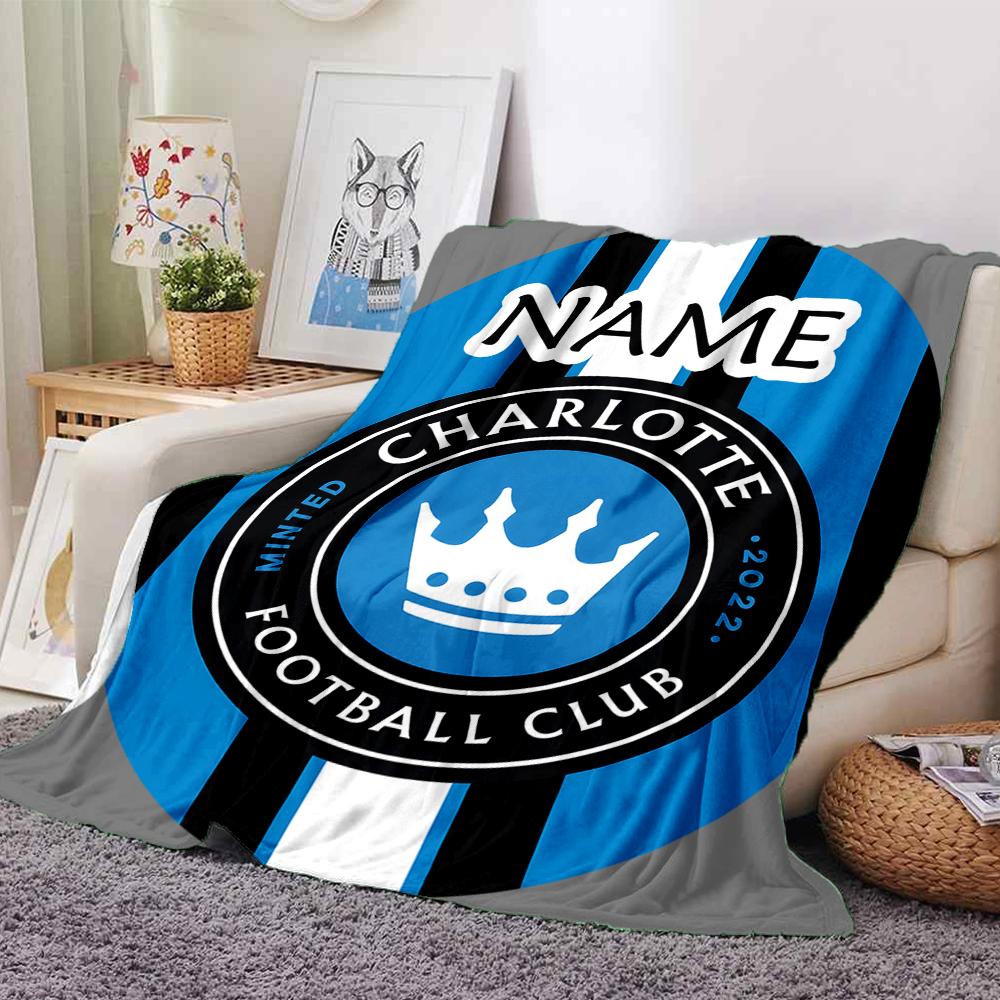Custom Name Lion Crest Badge blanket for Couch & Bed, Plush Cozy Fuzzy Blanket Super Soft & Warm Blankets for Fall and Winter. 0908283