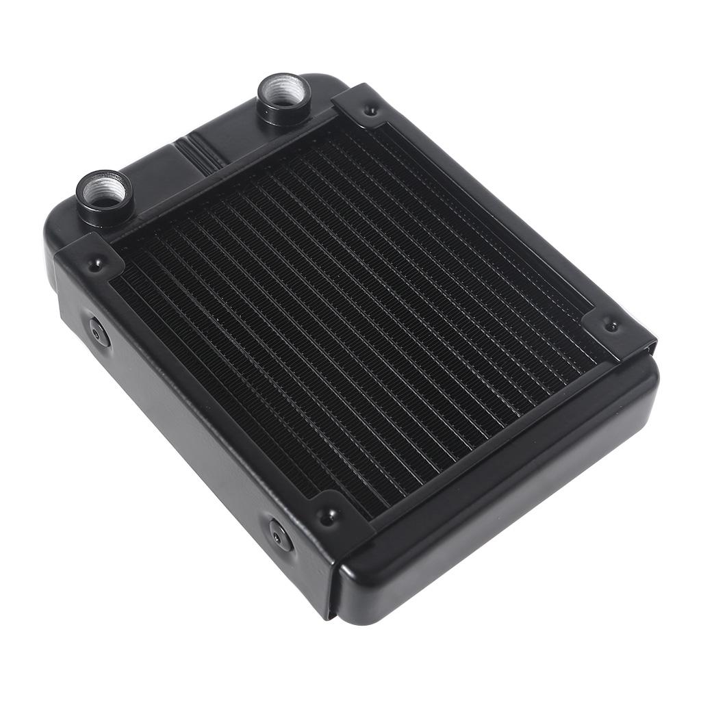Aluminum Water Cooling Radiator 18 Tubes Heat Exchanger CPU Heatsink Cooler Fast Heat Dissipation for PC Computer 1