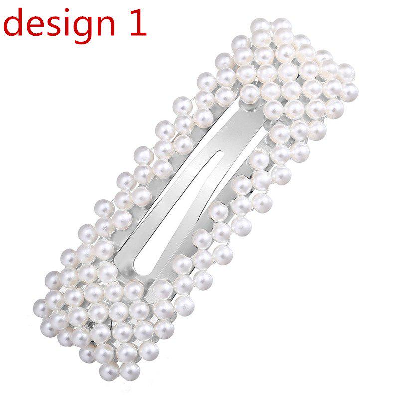 Buy 6Pcs Women Stylish Metal Imitation Pearl Hairpins Lady Hair Clips