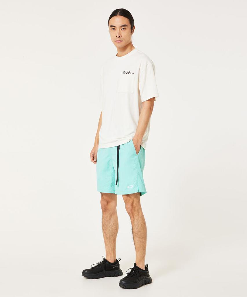 Okeulli (Unisex) Japan Enhance Almighty Shorts 8.5 Inch - Aqua Green / Foa40759178K
