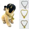 Gold Silver Rose Gold Pet Necklace 25cm 30cm 40cm Dog Chain Fashion Dogs Collar  Dog Supplies