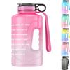 Ambertech Large Capacity Water Bottle, 2.2L Sports Bottle, Half Gallon, with Straw, Leak-Proof Wide Mouth, BPA-Free, with Handle, Ideal for Gym, Cycli