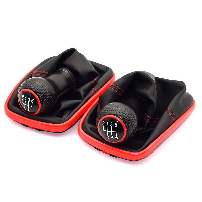 For Volkswagen VW 1999-2004 Golf 4 IV MK4 GTI R32 Bora Jetta MT 12mm 5 / 6 Speed Car Gear Shift Knob Lever Shifter Gaitor Boot