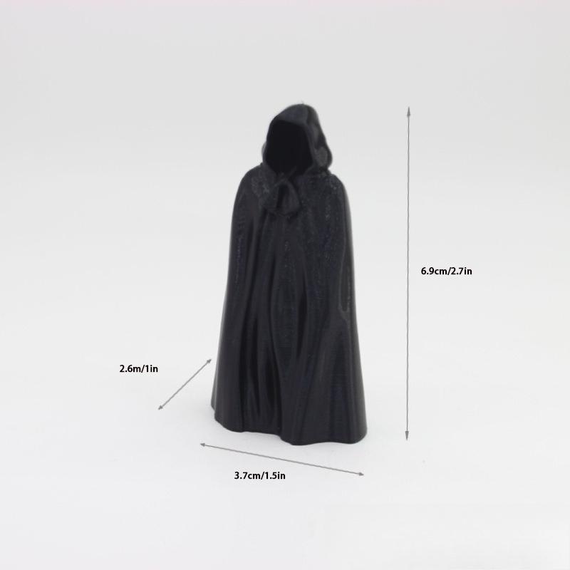 Halloween Home Decoration Choir Ghost Toy Pumpkin Man Faceless Cloak Male Mini Scene Model Ornament