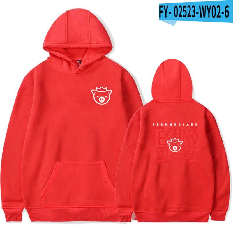 

Hooded Sweatshirt Women/Men Casual Hoodie Hooded Sweatshirt Casual Hoodie RED M
