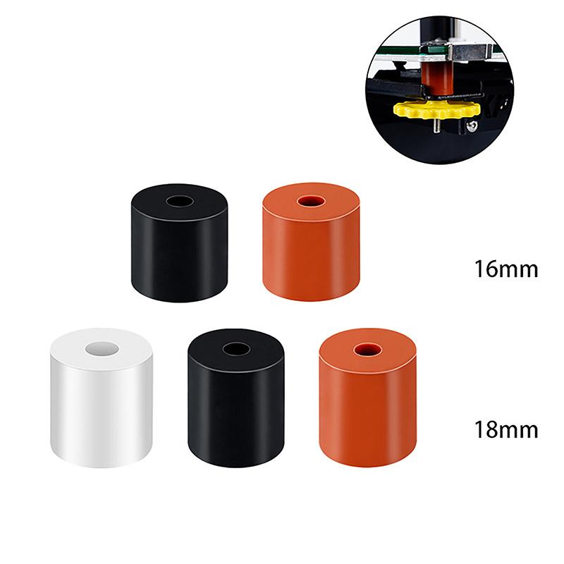 4Pcs 3D Printer Parts High Temperature Silicone Solid Spacer  Bed Leveling Column