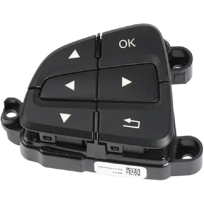 Car Steering Wheel Buttons Control Switch Cover Fit for A B CLA CLS GLA GLS GLE Class W176 W246 W218 W172 W292 W166 A0999050600 Replacement(Right)
