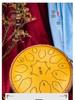 Hanpan 12-Inch Steel Tongue Drum, 15-Note D Key, Ethereal Sanskrit Sound