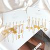 1Pairs Danles Pendants Drop Earrings Stainless Steel 18k Gold Plated Tassel Chains Long Earrings for Women Accessories Party