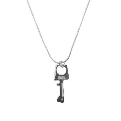 Nff Solving Key Necklace-silver