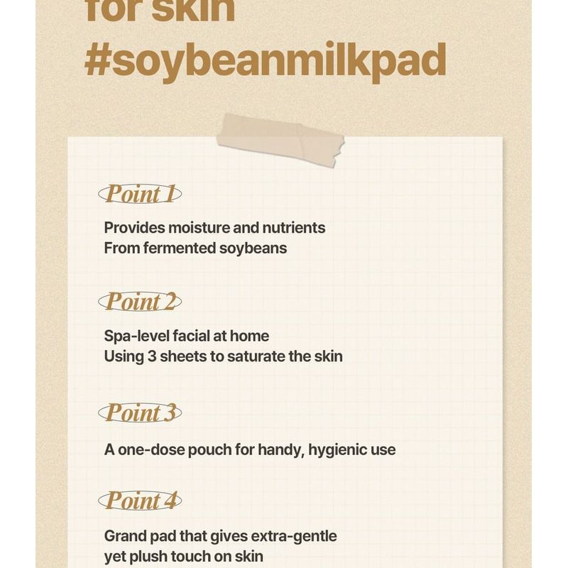 mixsoon - Soybean Milk Pad Set