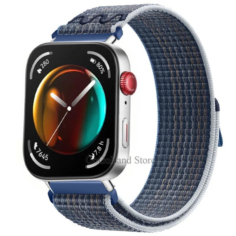 Nylon Loop Strap For Huawei Watch Fit 3 Smartwatch Sport Bracelet Soft Band For Huawei Watch Fit 3 Corrra Watchband Accessories