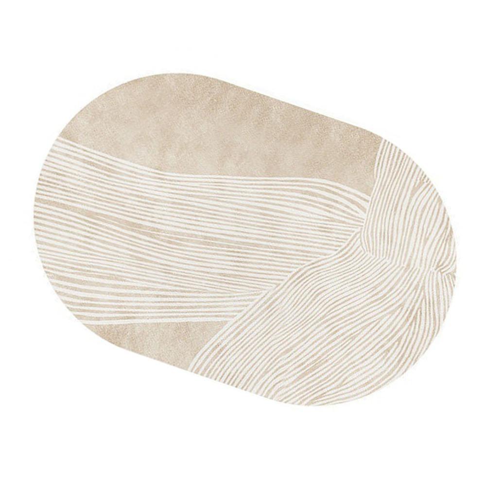 Soft Leather Table Mat Smooth Wear‑resistant Dinner Mat Decorative Pad Tableware Placement