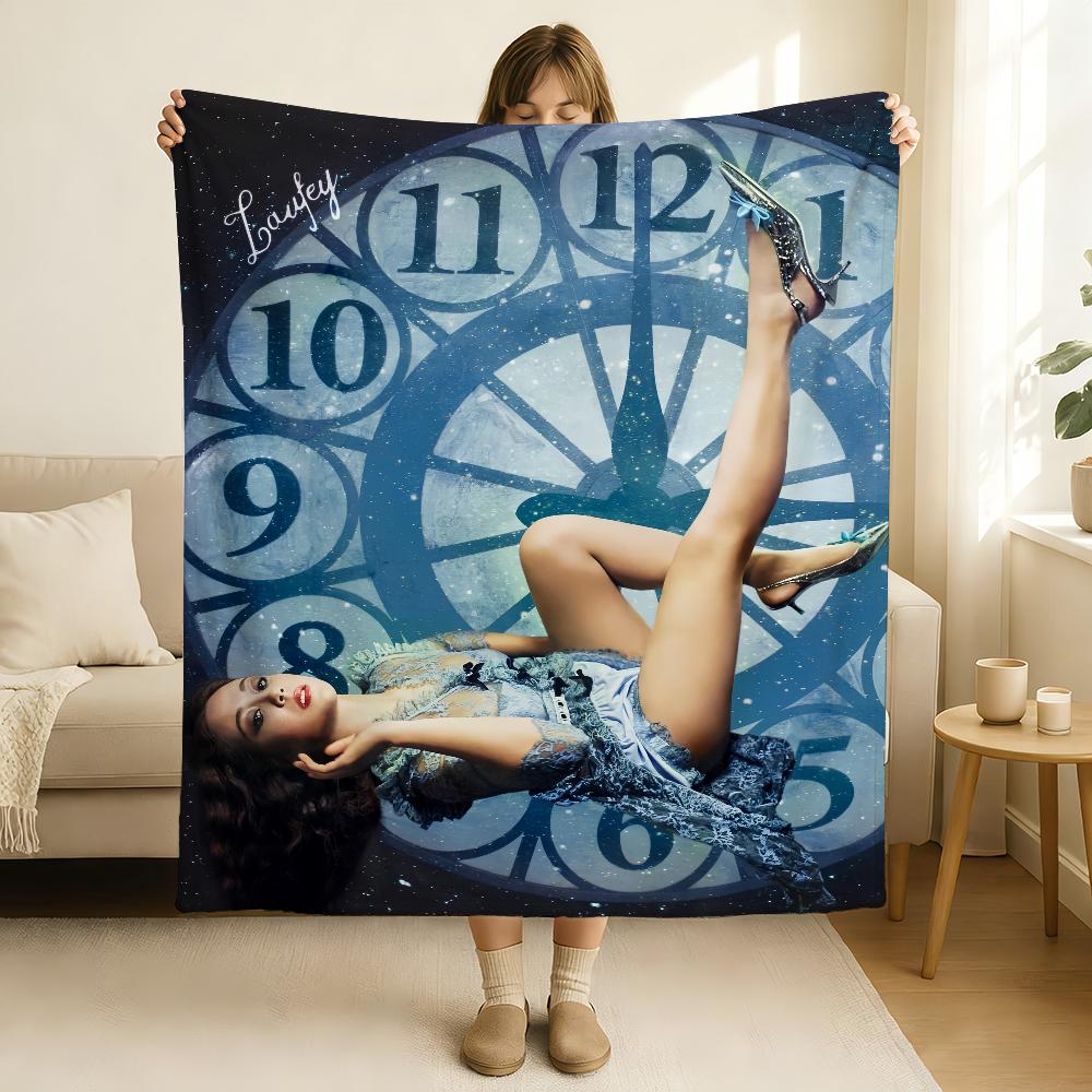 Singer LLaufeyY A Matter of Time Blanket Soft and Skin Friendly For Couch Bed Napping Bedspread All Seasons Comforter
