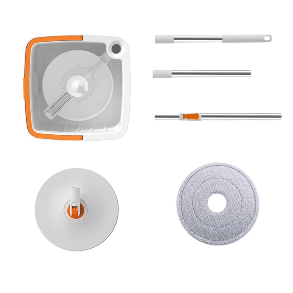 Household Cleaning Mop Water Separation 360 Rotating Spin Mop Microfiber Hand-Free Lazy Squeeze Mop Self-Cleaning Flat Plate Mop