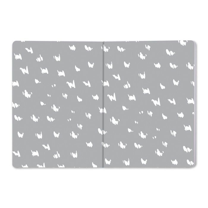 Carnet A5 - HALF MOON BAY - Hedwig - Blanc - Ligne simple - Papeterie