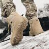 New Men Tactical Boots Waterproof Safety Hunting Hiking Shoes Outdoor Anti-Slip Male Army Boot Brand Training Climbing Shoe Work