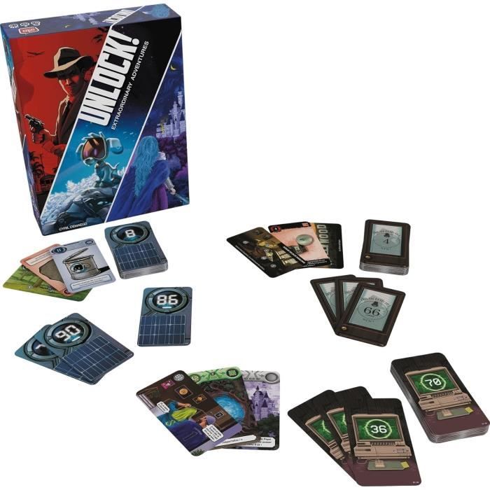 Unlock 11 - Extraordinary Adventures - Version Française - De 1 à 6 joueurs - 10 Ans et plus