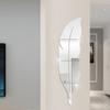 DIY Feather 3D Mirror Wall Sticker Acrylic Self Adhesive Sticker Decal for Living Room Bathroom Art Home Decor Mural Wallpaper