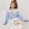 Bag Women's Fashion Trend Pearl Chain One Shoulder Crossbody Small Square Bag New Versatile Casual