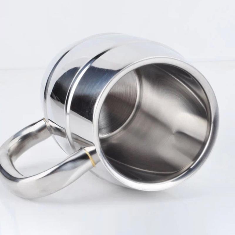 Stainless Steel Drinking Mug Reusable Water Tumblers Shatterproof Drinking Cups Perfect for Parties Outdoor Activities